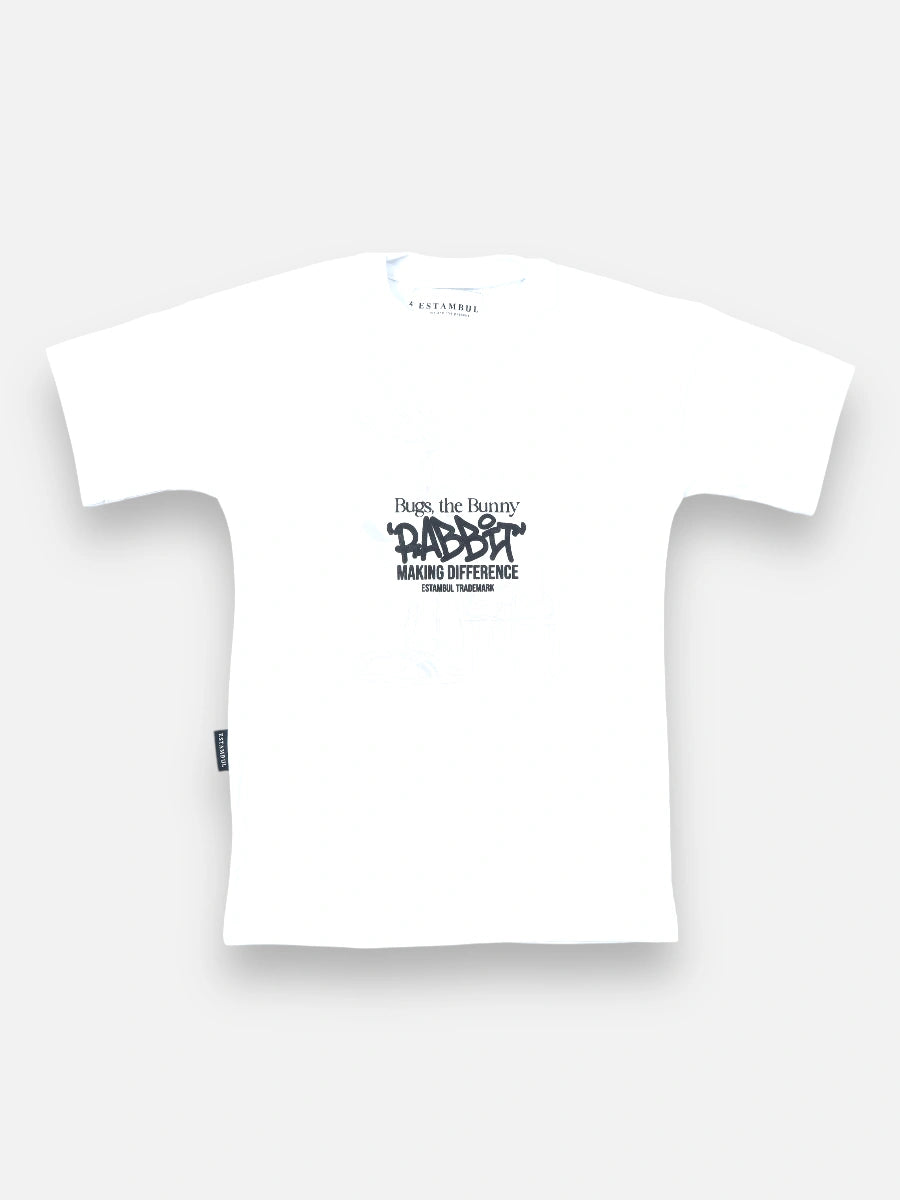 Camiseta R123 STB Oversize Blanco