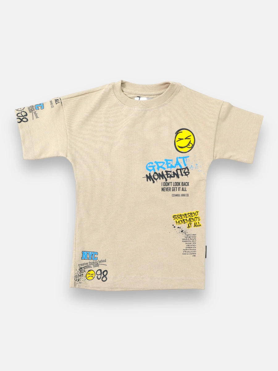 Camiseta R125 STB Oversize Camel