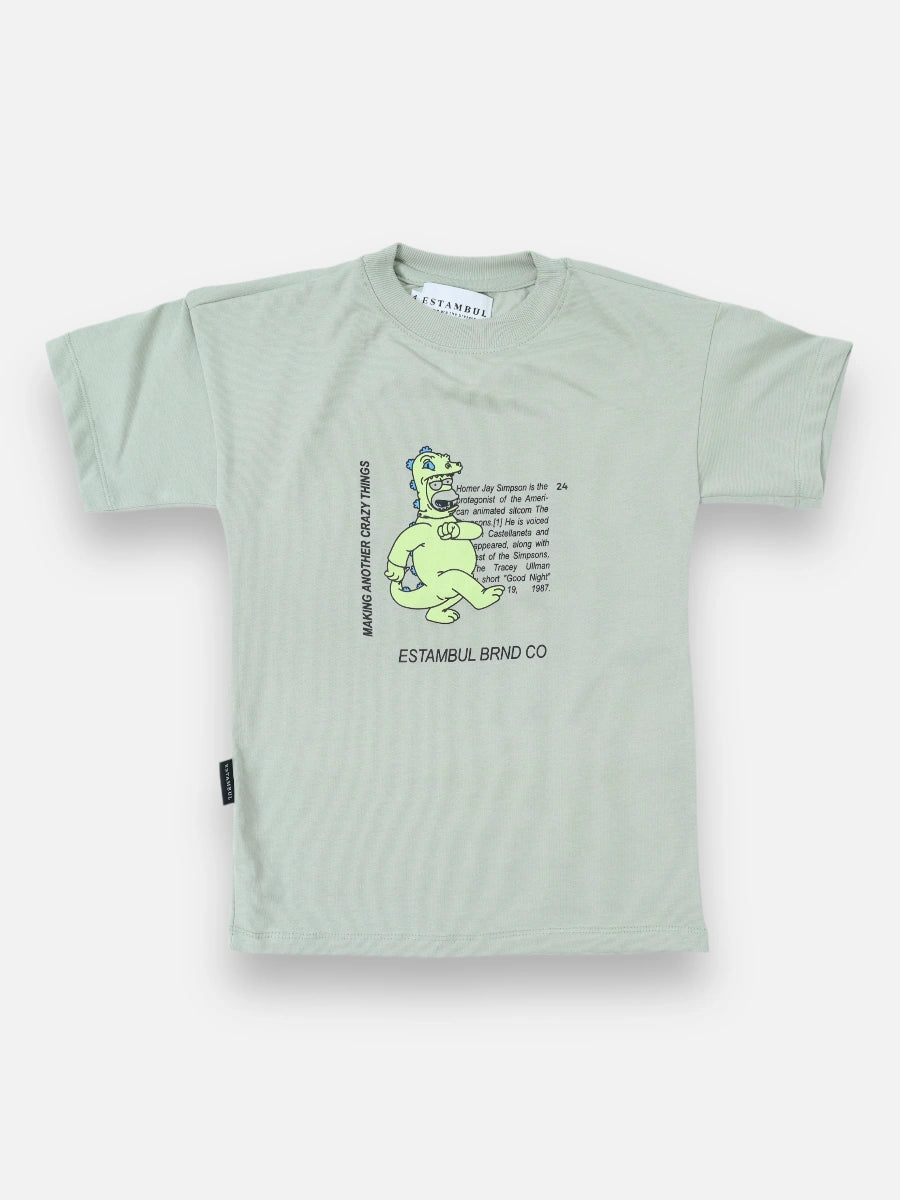 Camiseta R129 STB Oversize Verde