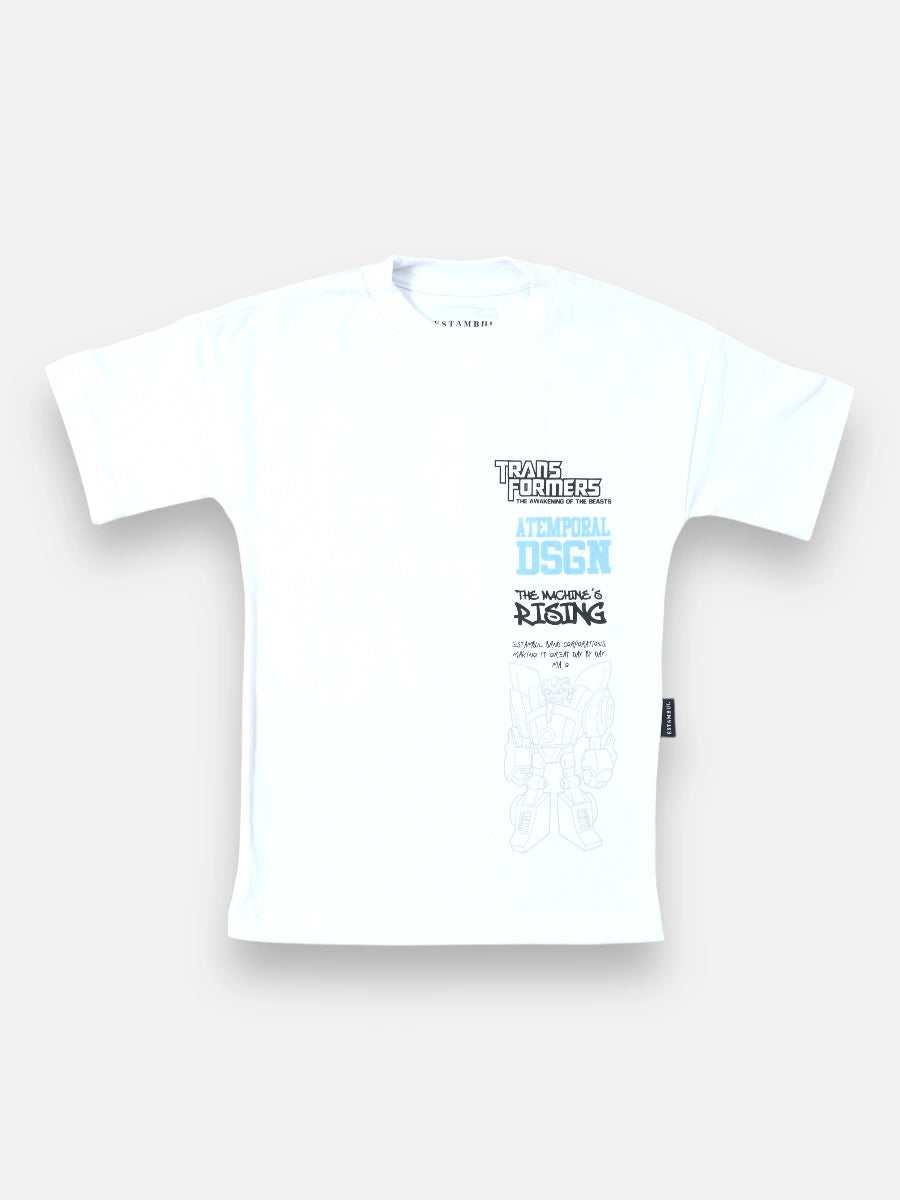 Camiseta R134 STB Oversize Blanco