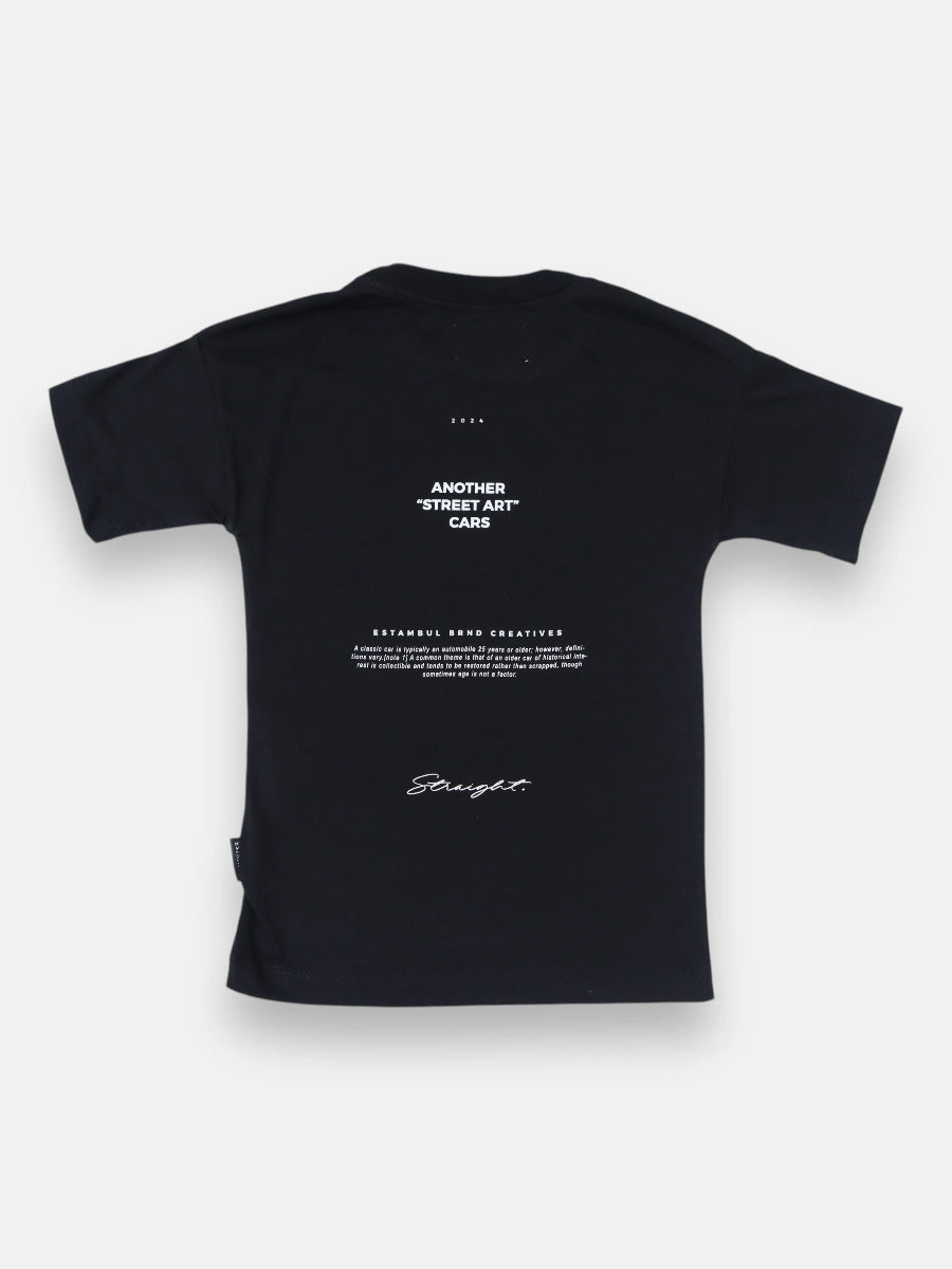 Camiseta R135 STB Oversize Negro