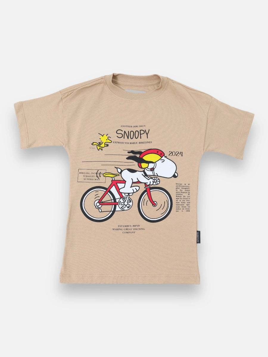 Camiseta R136 STB Oversize Camel