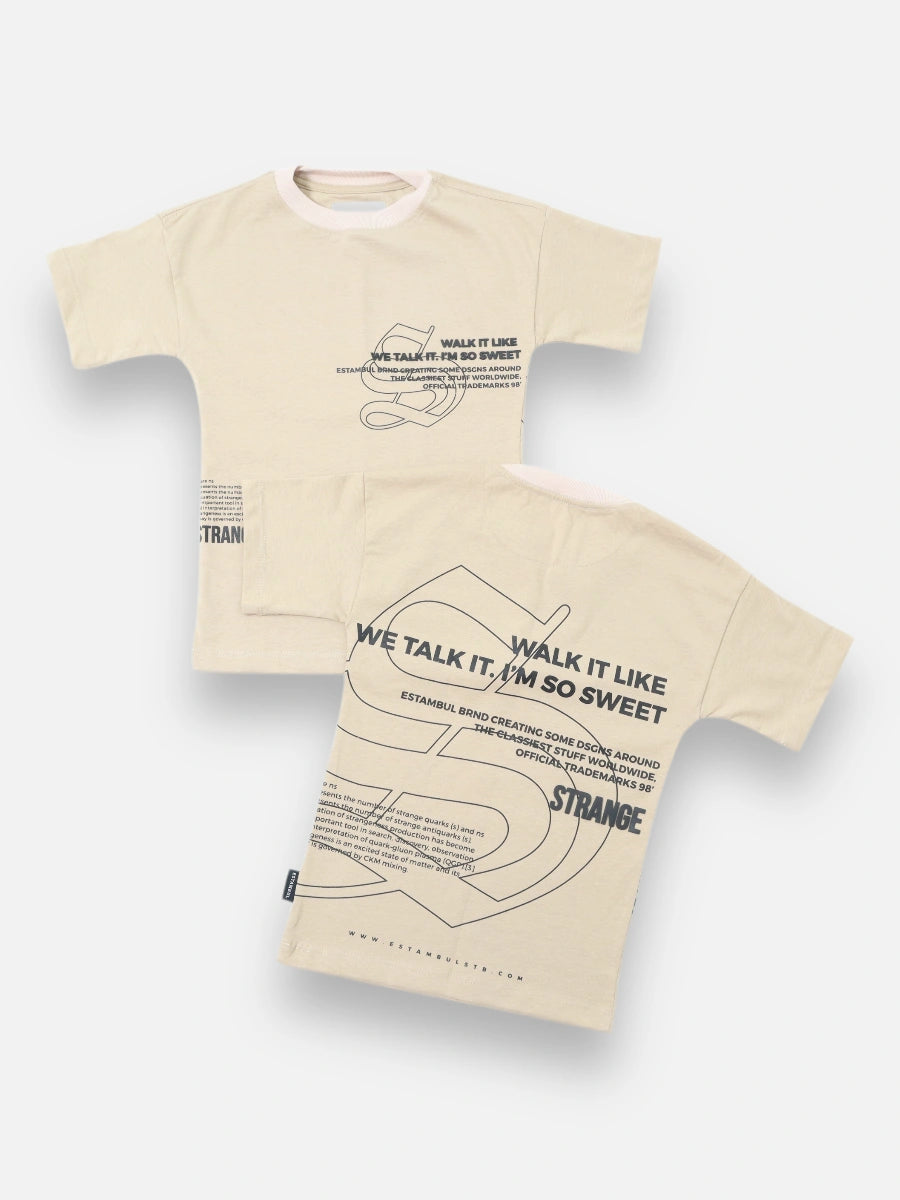 Camiseta R143 STB Oversize Camel