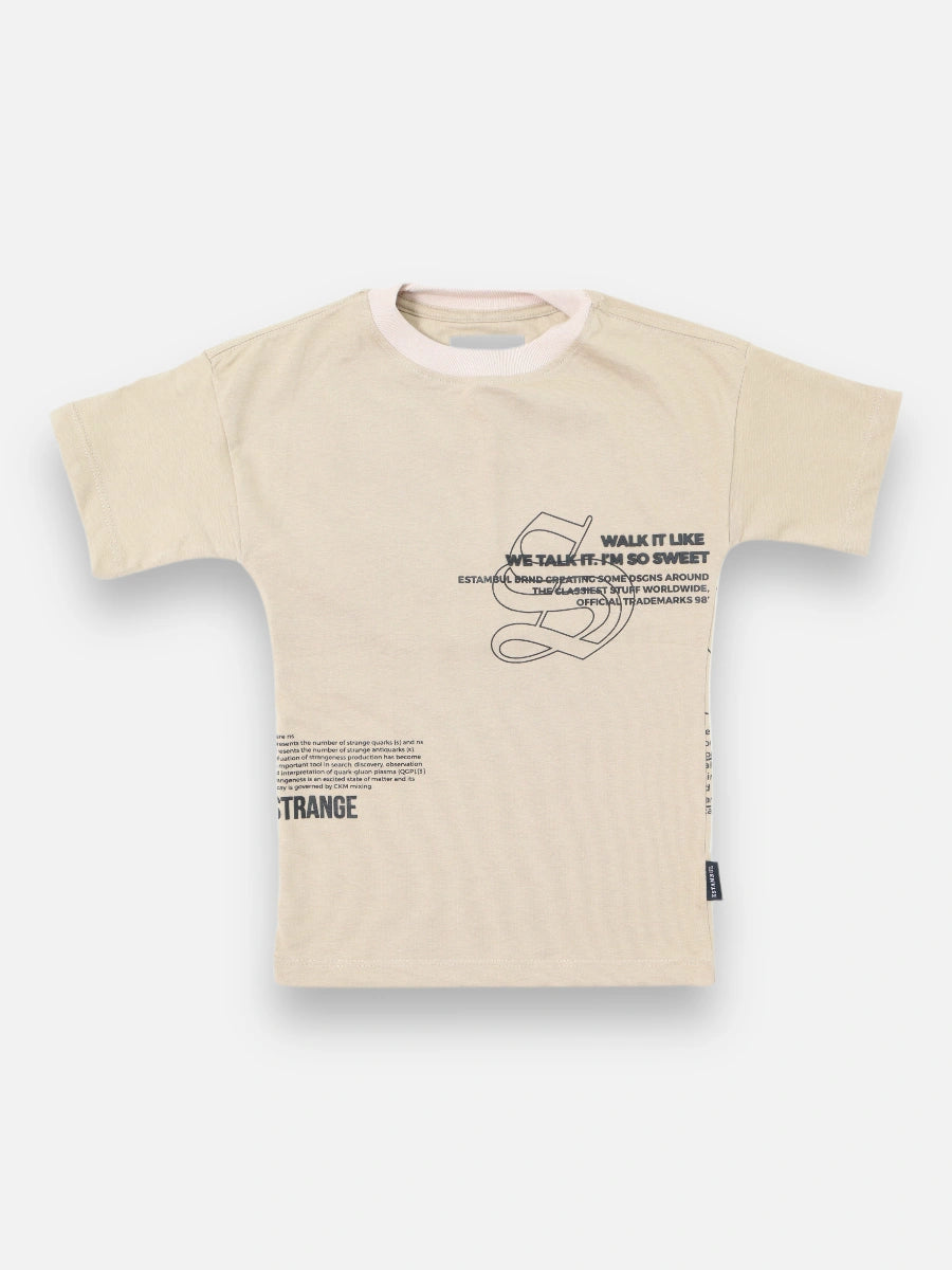 Camiseta R143 STB Oversize Camel