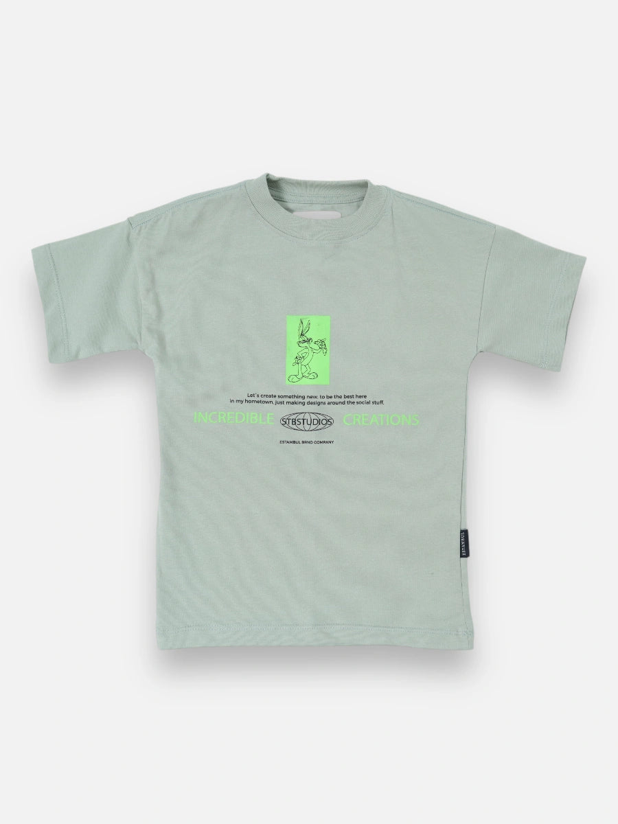 Camiseta R148 STB Oversize Verde