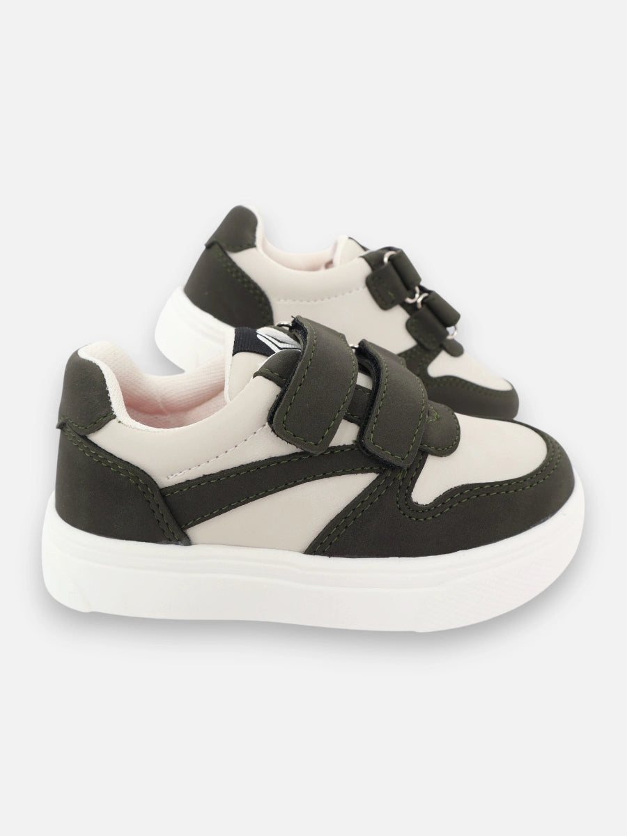 Calzado R043 Beige con verde