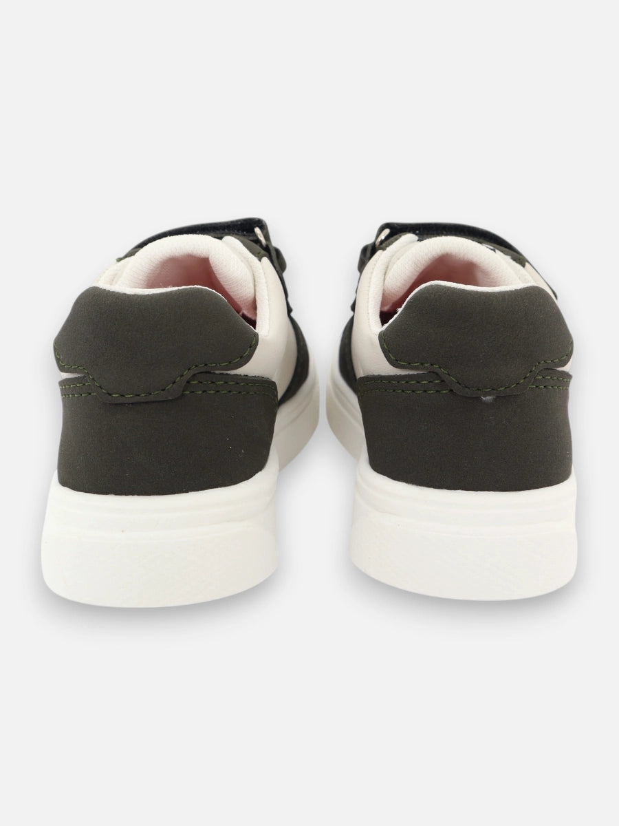 Calzado R043 Beige con verde