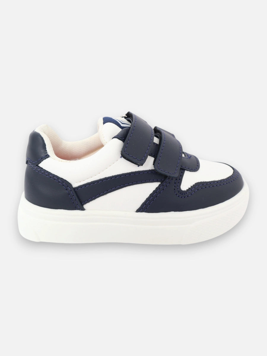 Calzado R044 Blancos con azul