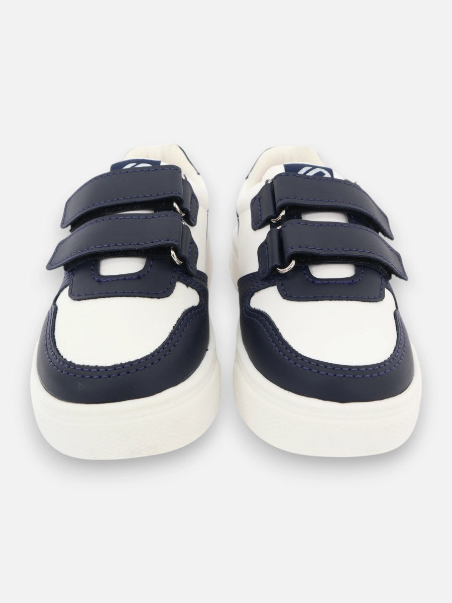 Calzado R044 Blancos con azul