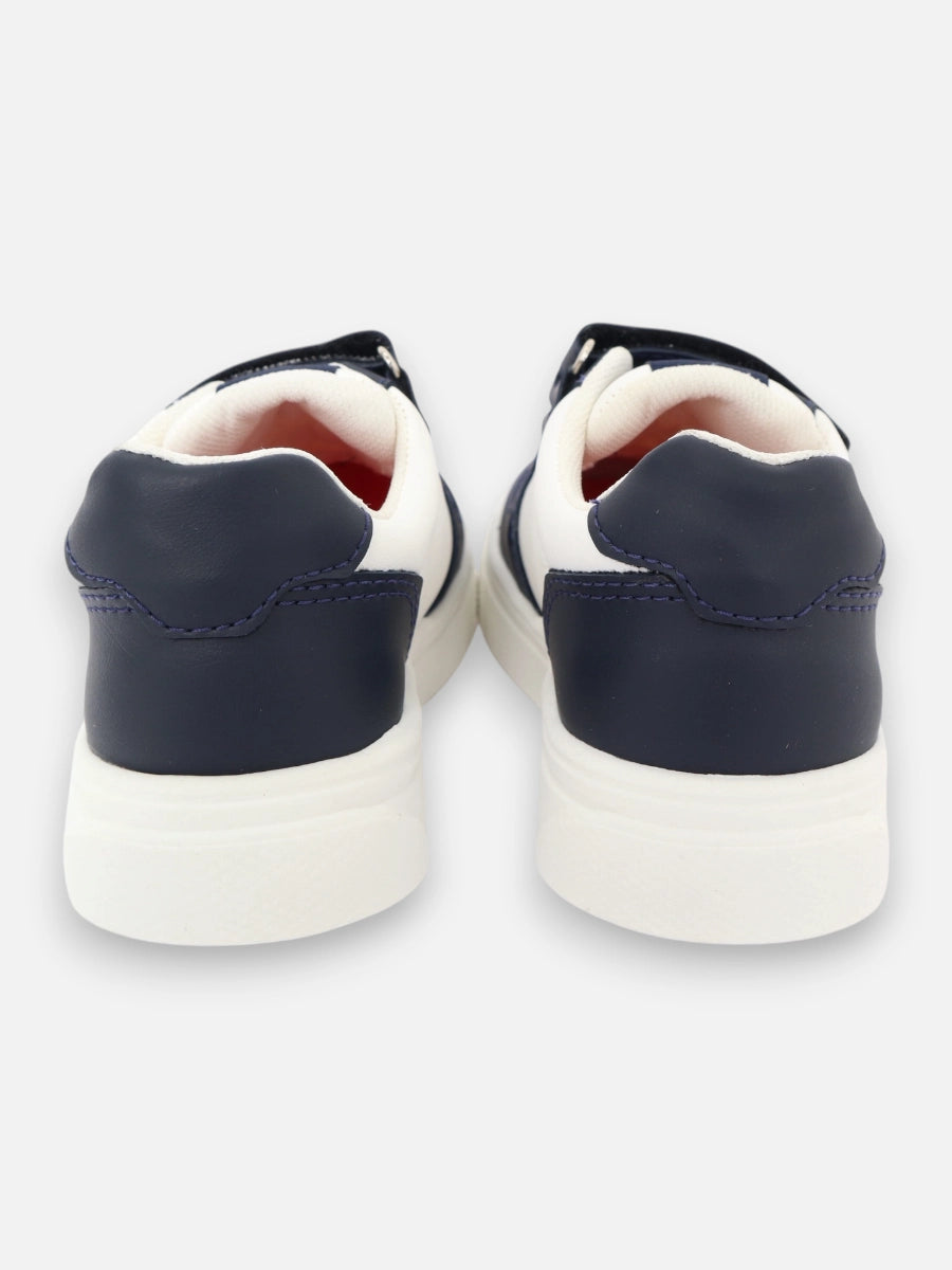 Calzado R044 Blancos con azul