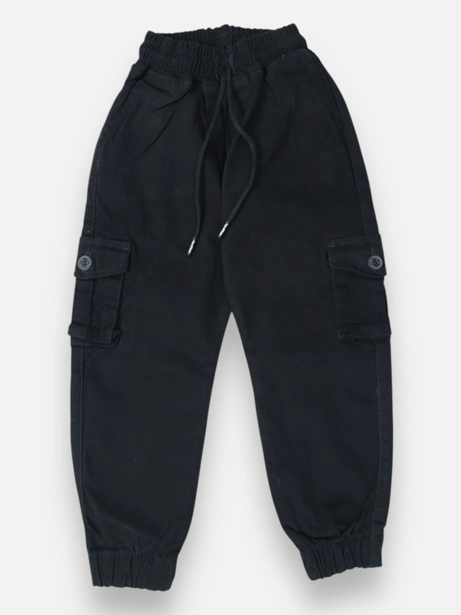 Pantalon Cargo R006 Negro