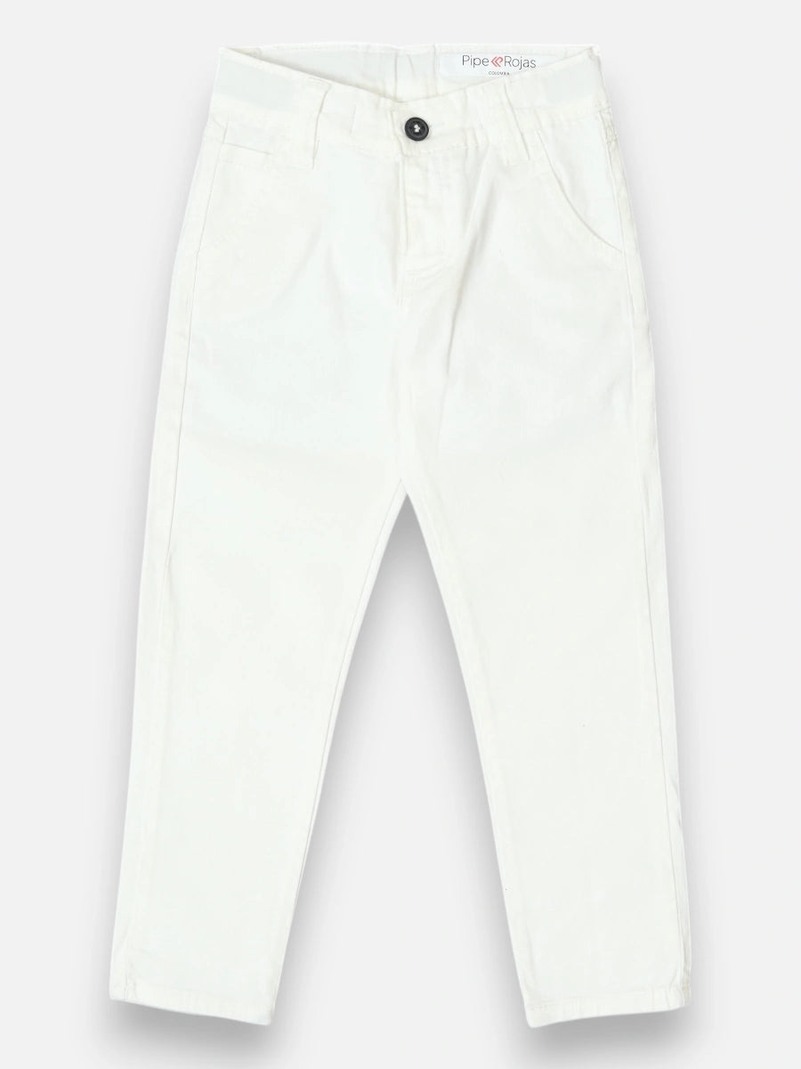 Pantalon en Dril R006 Blanco Hueso