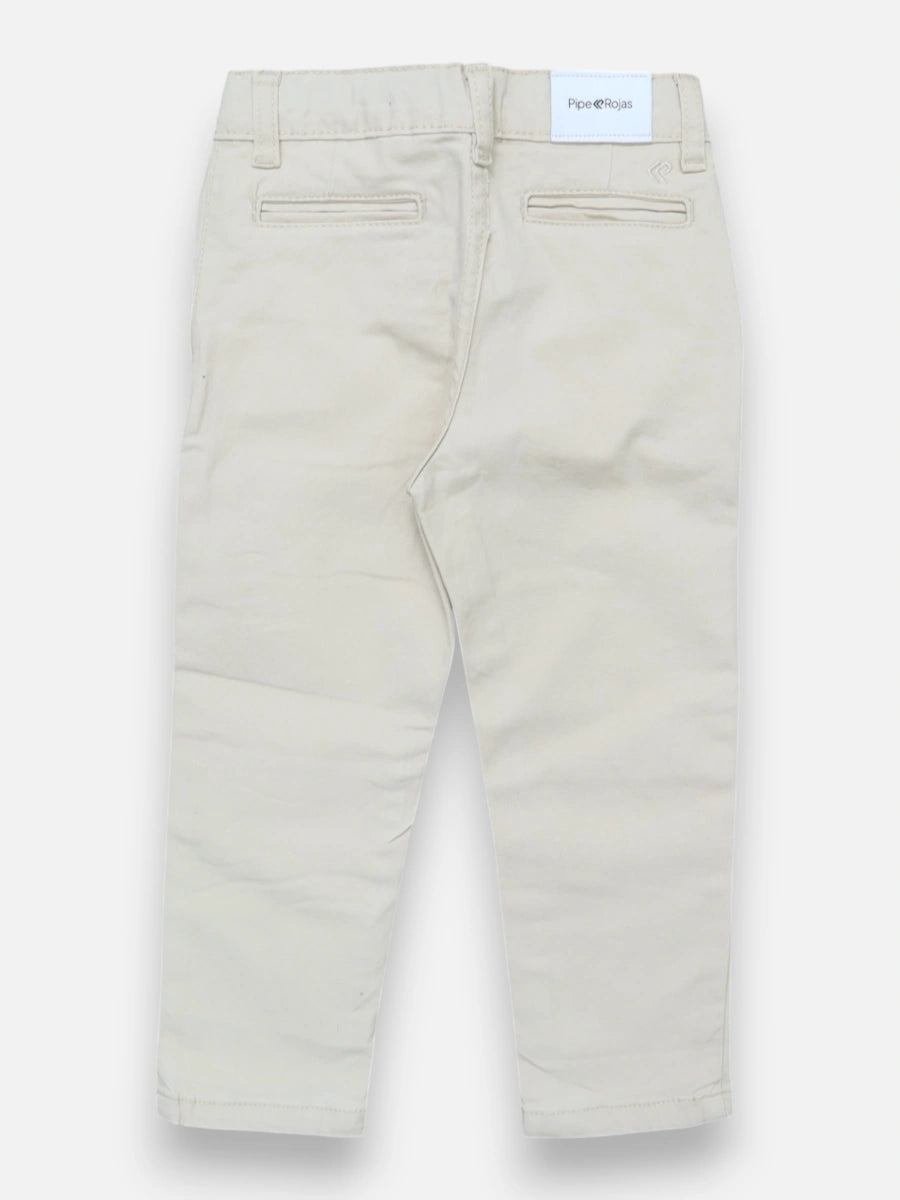 Pantalon en dril R012 Beige