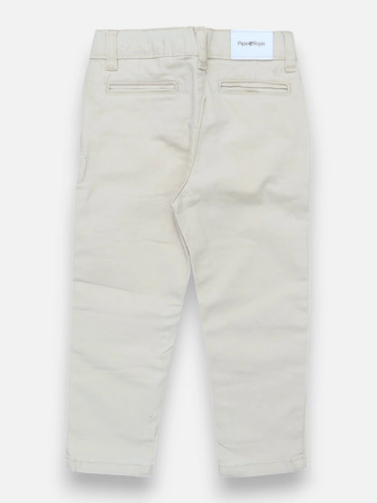 Pantalon en dril R012 Beige