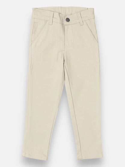 Pantalon en Dril R012 Beige