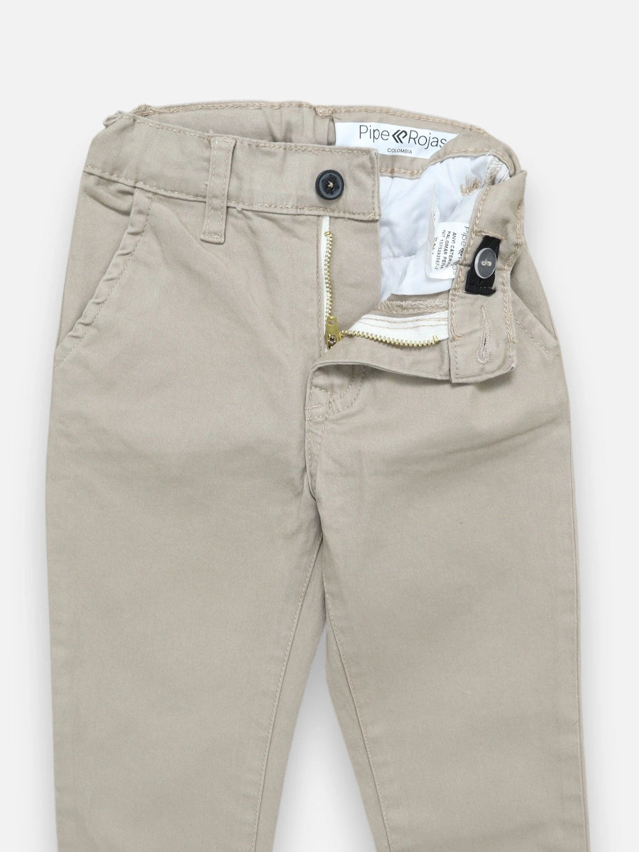 Pantalon en dril R013 Camel