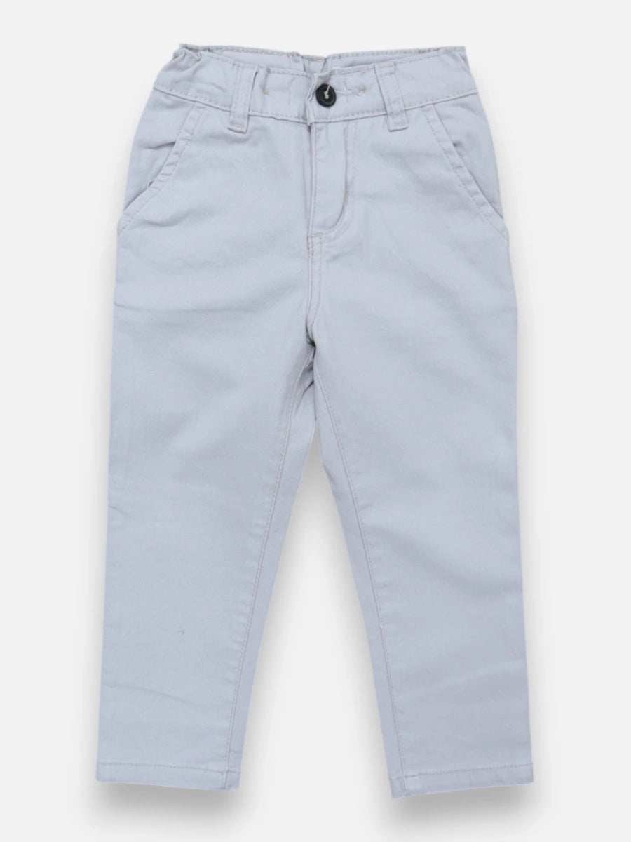 Pantalon en dril R014 Gris