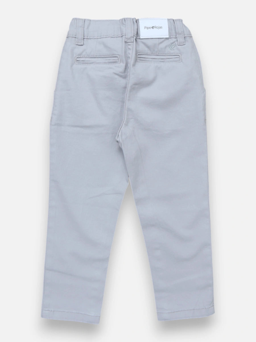 Pantalon en dril R014 Gris