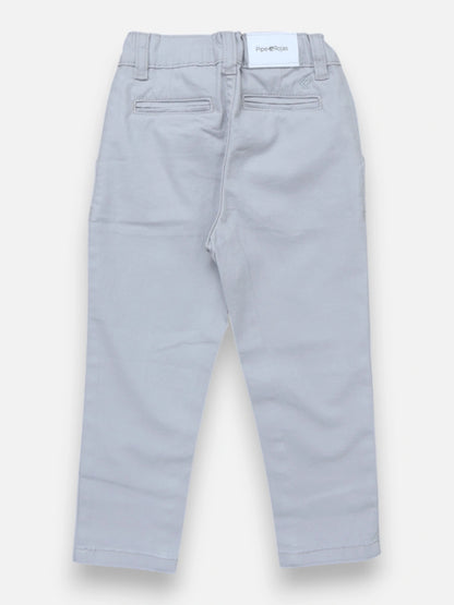 Pantalon en dril R014 Gris