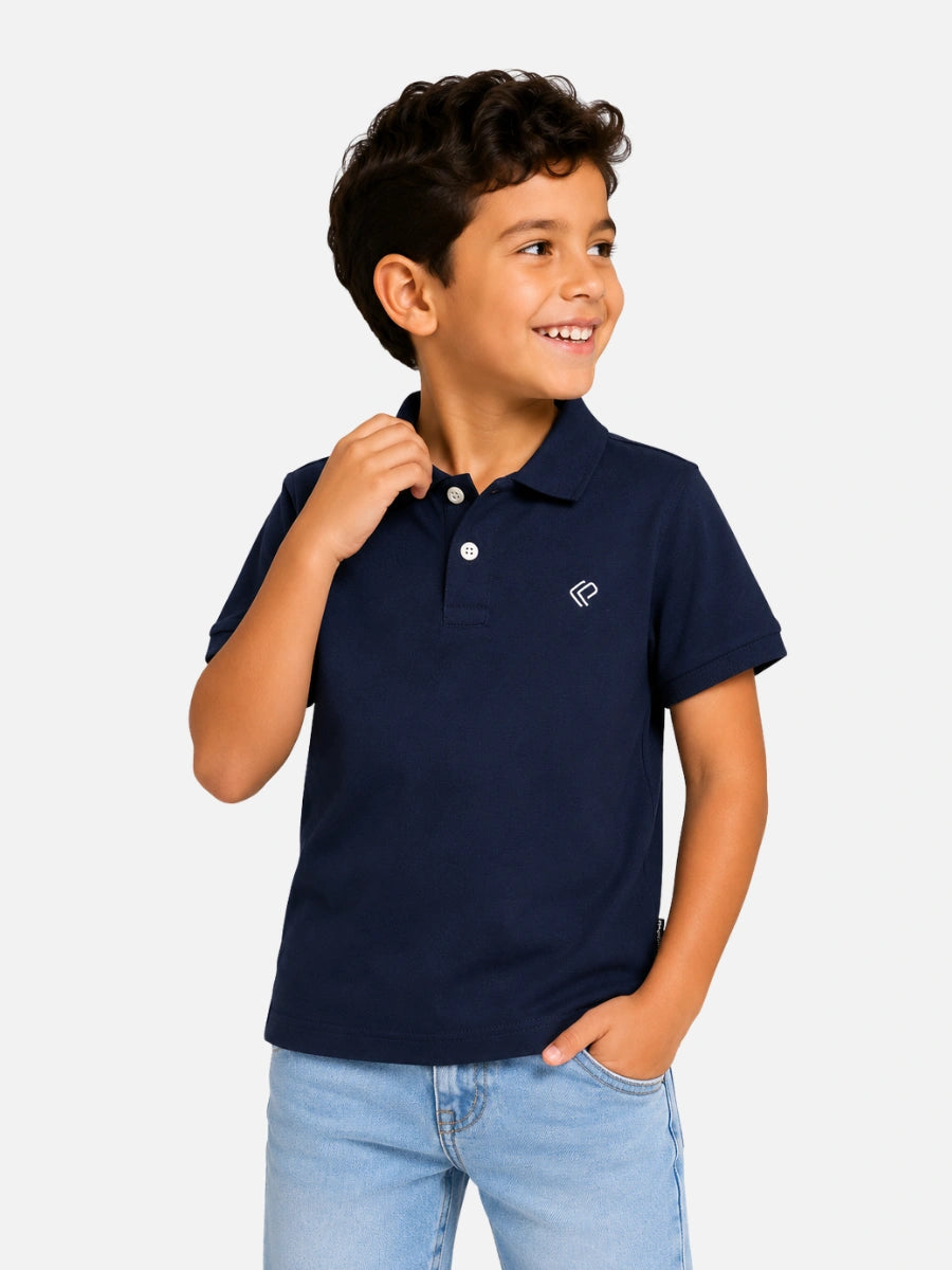 Polo Azul Oscuro