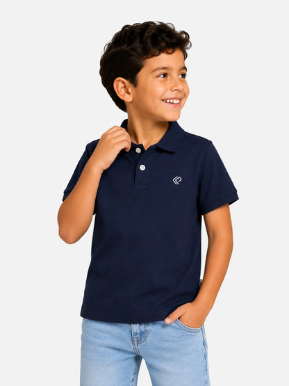 Polo Azul Oscuro