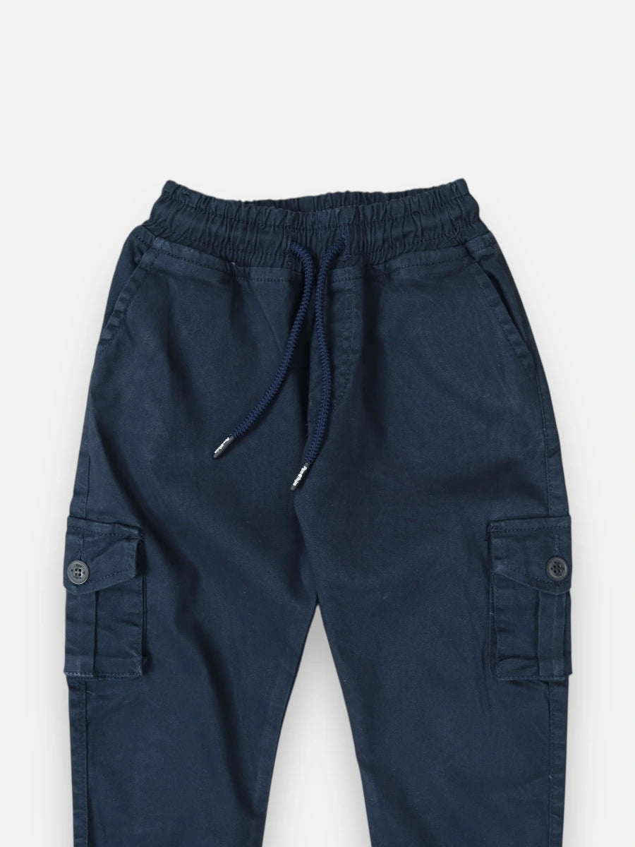 Pantalon Cargo R011 Azul