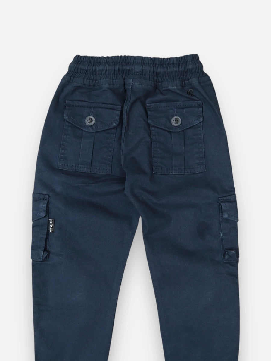 Pantalon Cargo R011 Azul
