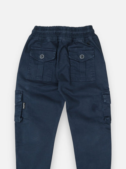 Pantalon Cargo R011 Azul