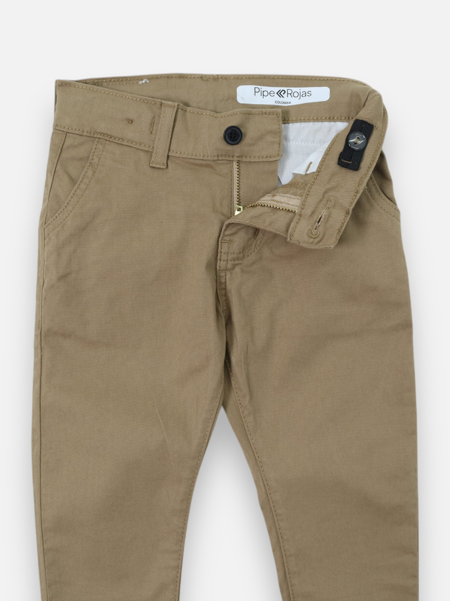 Pantalon en Dril R002 Camel